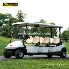 EXCAR 6 passengers cheap electric golf cart golf car china mini bus